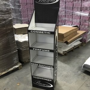 Raflı Karton Stand — Model 12