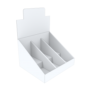 Baskısız Karton Stand — Model 04