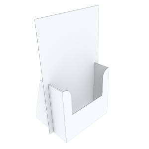 Baskısız Karton Stand — Model 05
