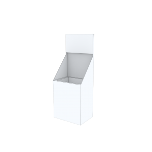 Baskısız Karton Stand — Model 11