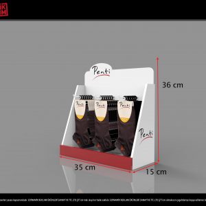 Masaüstü Karton Stand — Model 12