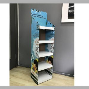 Raflı Karton Stand